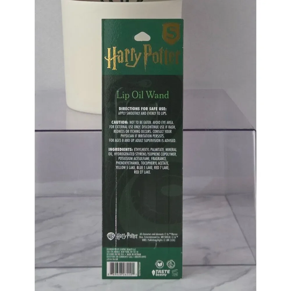 Harry Potter Hogwarts Lip Oil Wand Set of 4